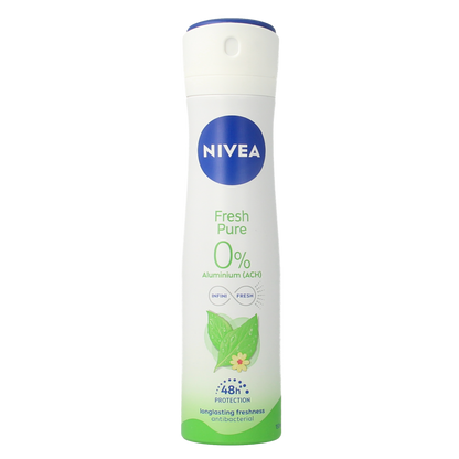 Nivea Deodorant spray fresh pure jasmine 150.00 Milliliter