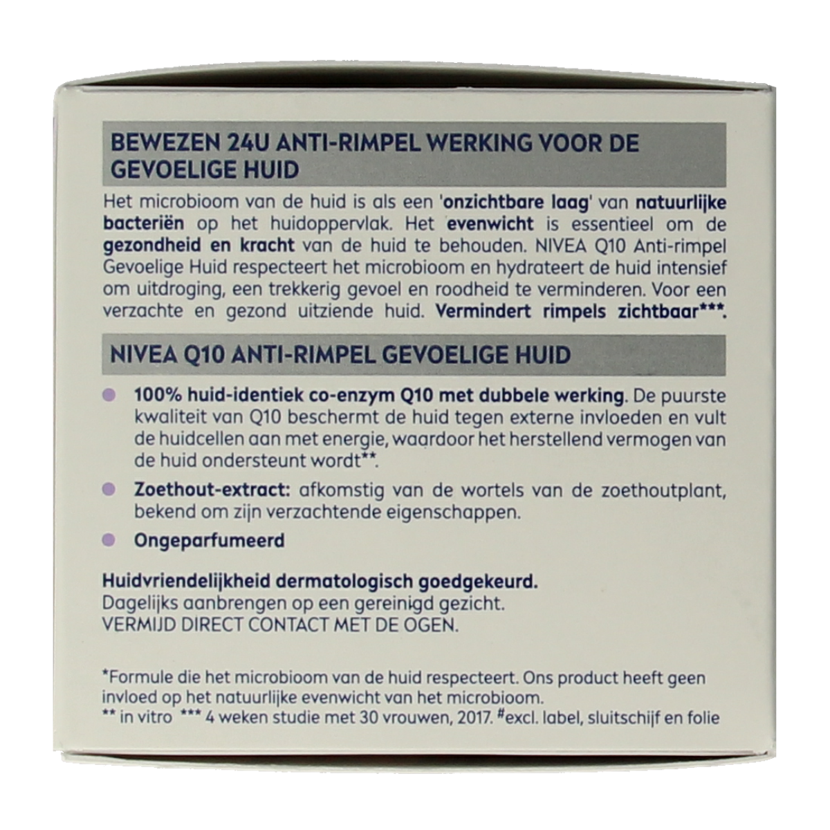 Nivea Q10 Power sensitive dagcreme SPF15 50.00 Milliliter