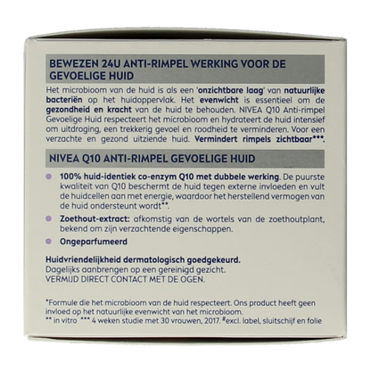 Nivea Q10 Power sensitive dagcreme SPF15 50.00 Milliliter