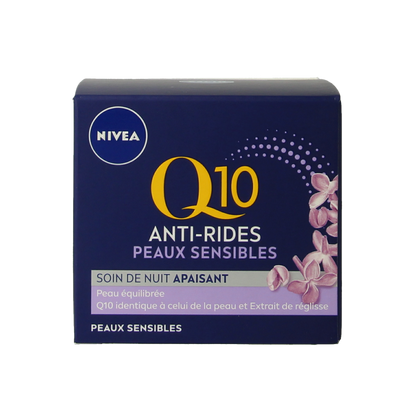 Nivea Q10 Power nachtcreme sensitive 50.00 Milliliter