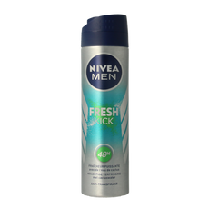 Nivea Men deodorant spray fresh kick 150.00 Milliliter
