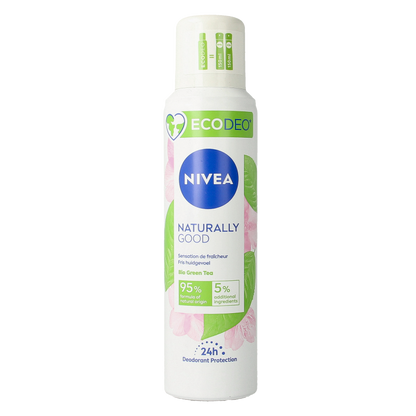 Nivea Naturally good bio green tea ecodeo 125 Milliliter