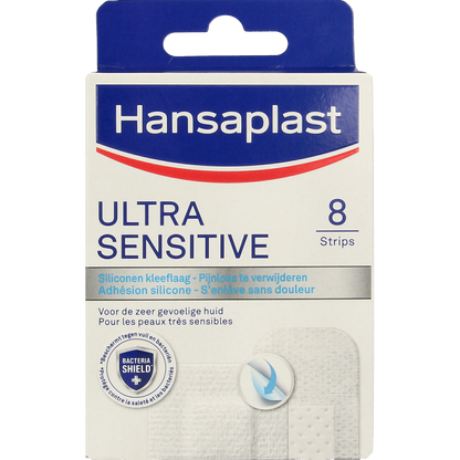 Hansaplast Pleisters ultra sensitive 8.00 Stuks