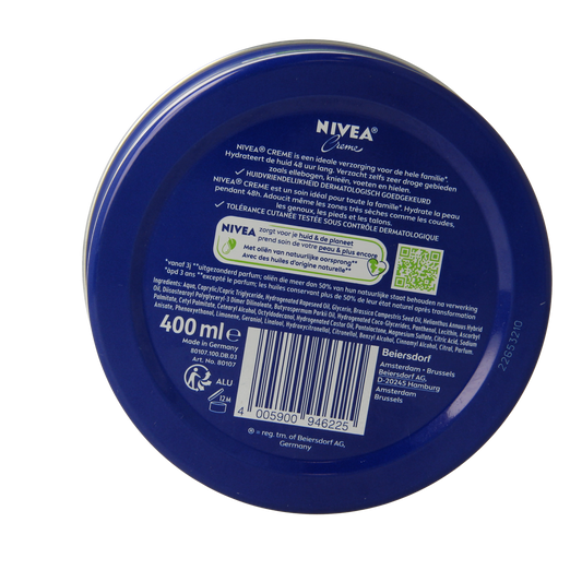 Nivea Creme 400.00 Milliliter