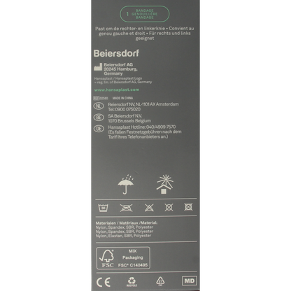 Hansaplast Sport kniebandage verstelbaar 1.00 Stuks