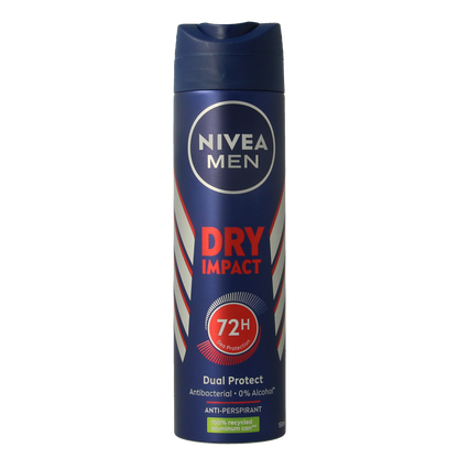 Nivea Men deodorant spray dry impact 150.00 Milliliter