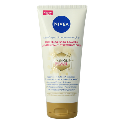 Nivea Nivea luminous630 anti striae lichaamsverzorging 200.00 Milliliter
