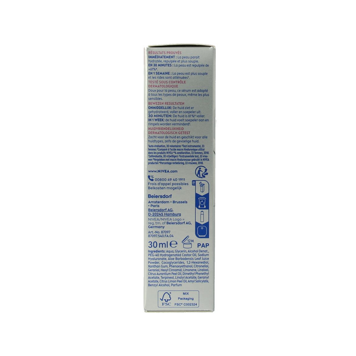 Nivea Hyaluron cellular expert filler serum 30.00 Milliliter