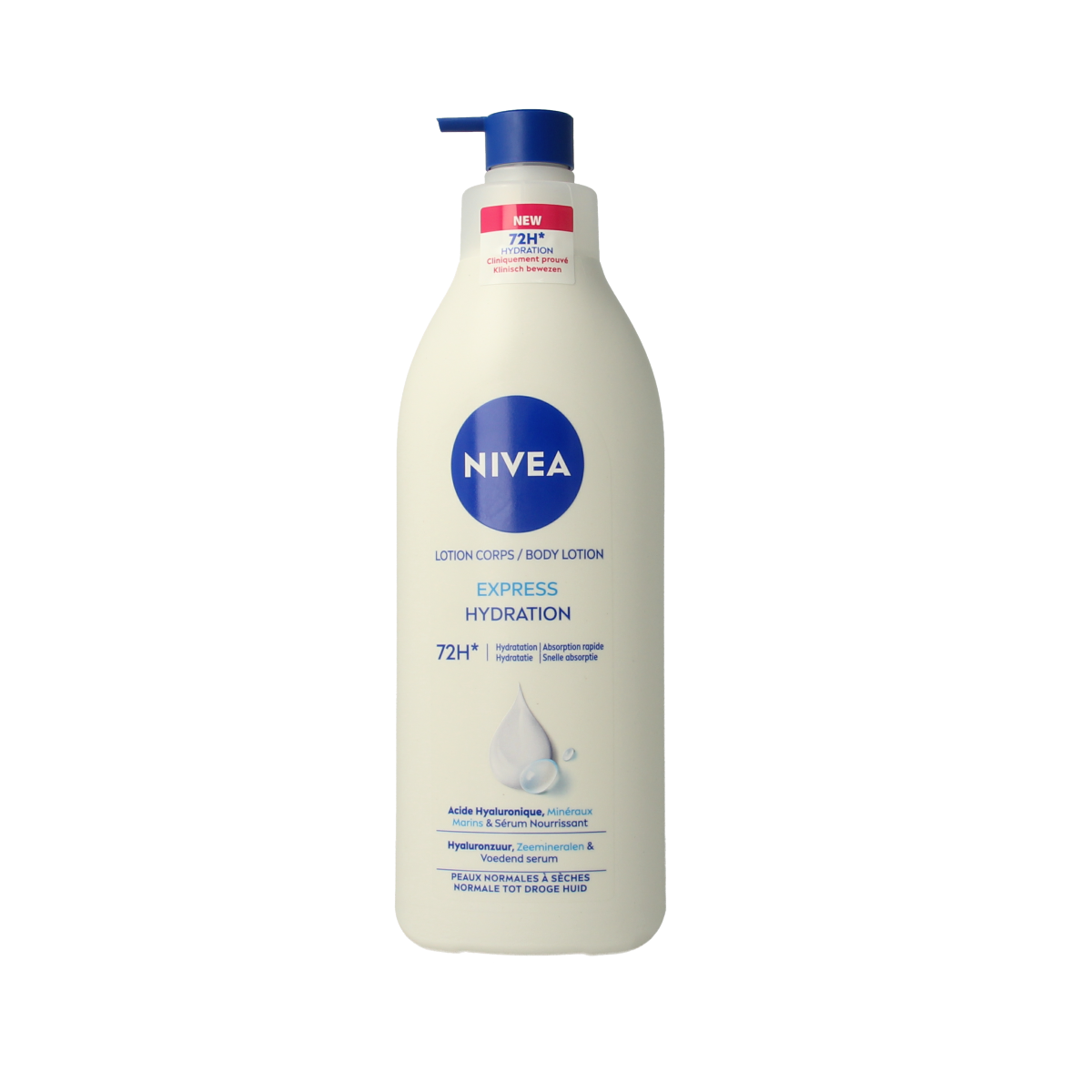 Nivea Express bodylotion met pomp 400.00 Milliliter