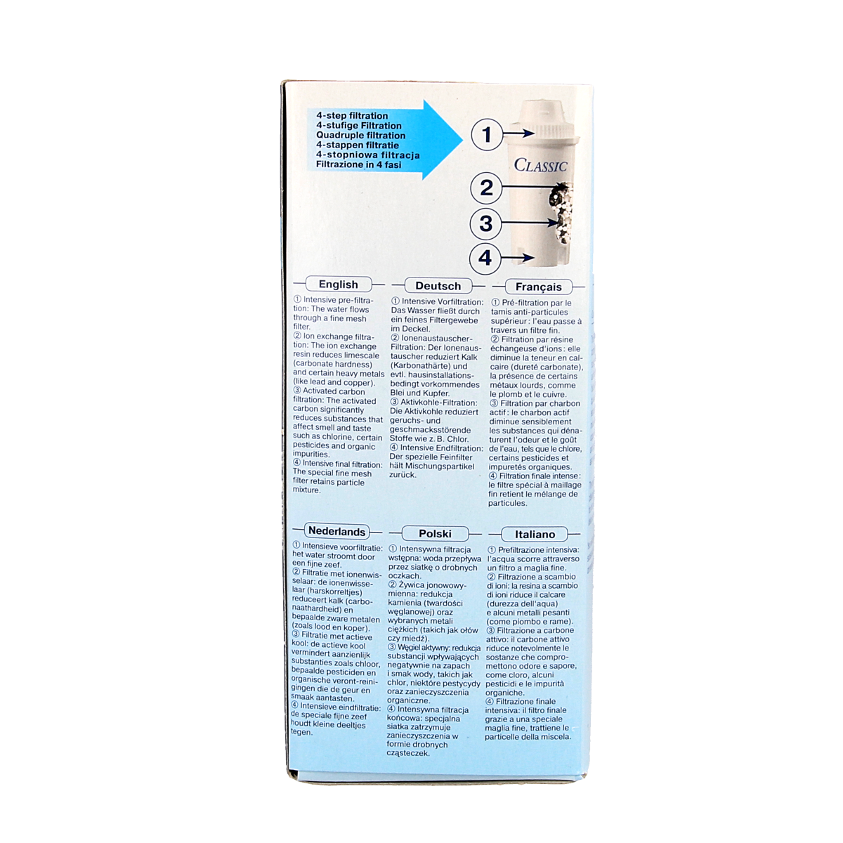 Brita Waterfilterpatroon classic 3-pack 1.00 Stuks