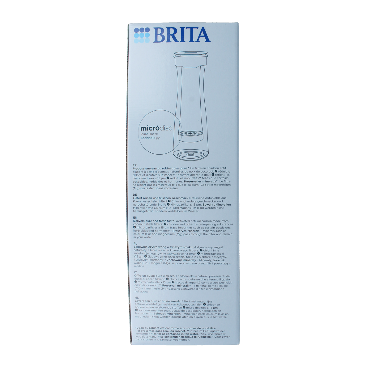 Brita Waterfilterkaraf fresh black 1.00 Stuks