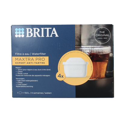 Brita Waterfilterpatroon MAXTRA PRO Kalk Expert 4-Pack 4.00 Stuks