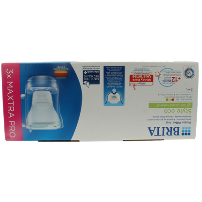 Brita Waterfilterbundel cool powder blue + 3 filters 1.00 Stuks