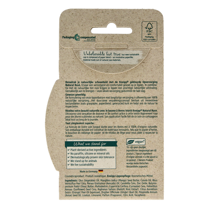 Kneipp Lipcare natural rose 3.5 Gram