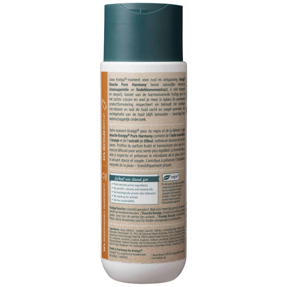 Kneipp Douchegel Pure Harmony 200.00 Milliliter
