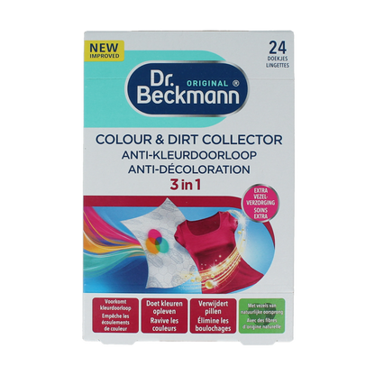 Dr.Beckmann Colour & dirt collector kleur bescherming 24.00 Stuks