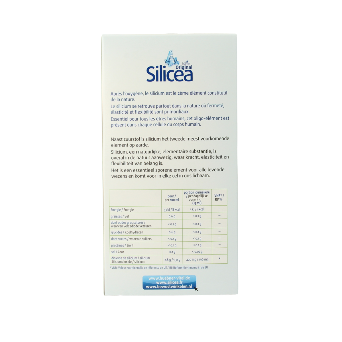 Hubner Original silicea balsem kiezelgel 500.00 Milliliter