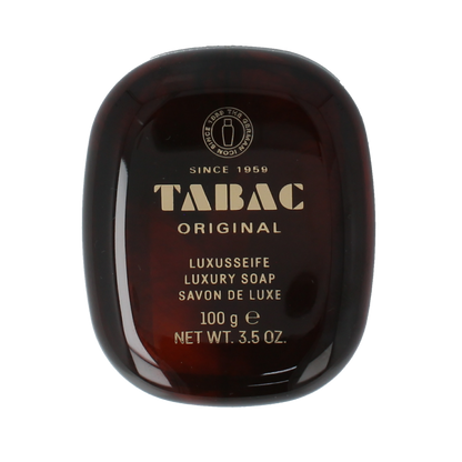 Tabac Original zeep met plastic houder 100.00 Gram