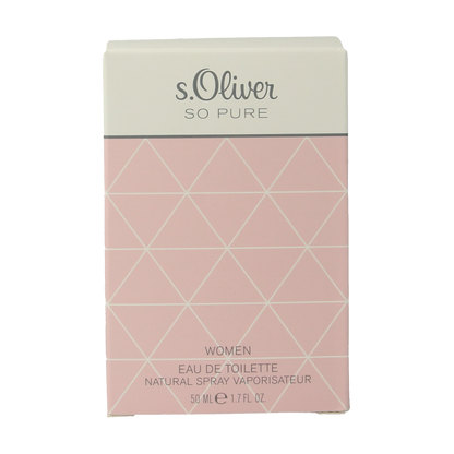 S Oliver So pure women eau de toilette 50.00 Milliliter