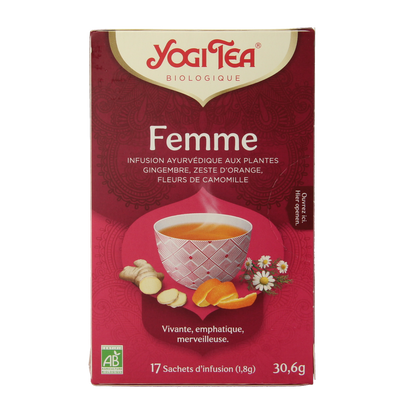 Yogi Tea Women's tea bio 17.00 Zakjes