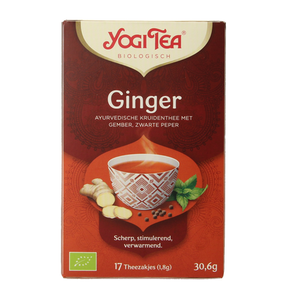 Yogi Tea Ginger bio 17.00 Zakjes