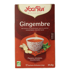 Yogi Tea Ginger bio 17.00 Zakjes