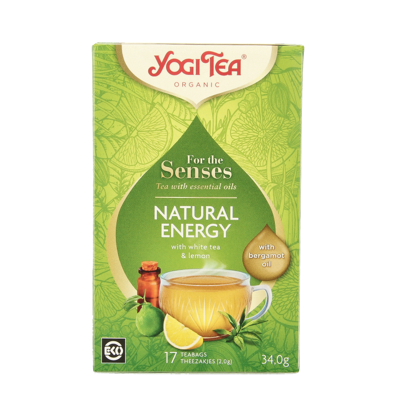 Yogi Tea For the sence natural energy bio 17 Zakjes