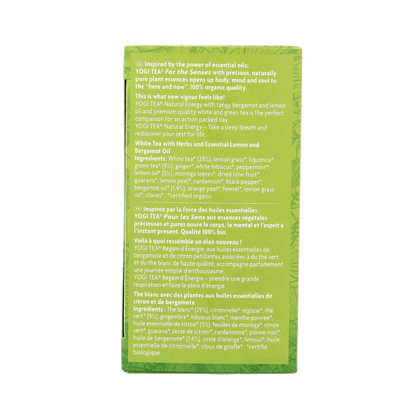Yogi Tea For the sence natural energy bio 17 Zakjes