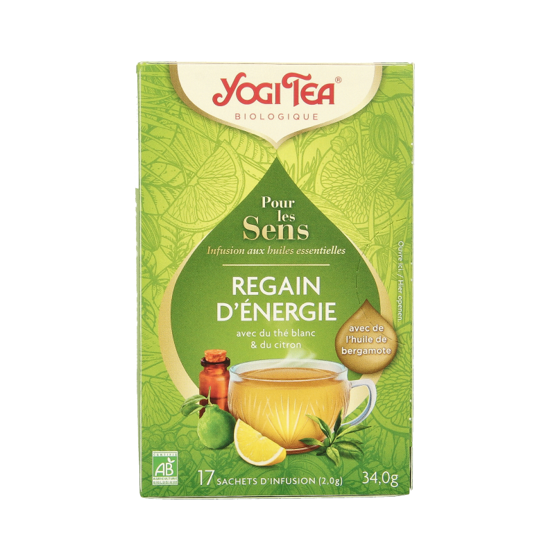 Yogi Tea For the sence natural energy bio 17 Zakjes