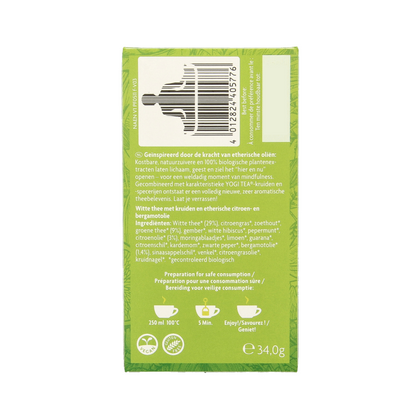 Yogi Tea For the sence natural energy bio 17 Zakjes