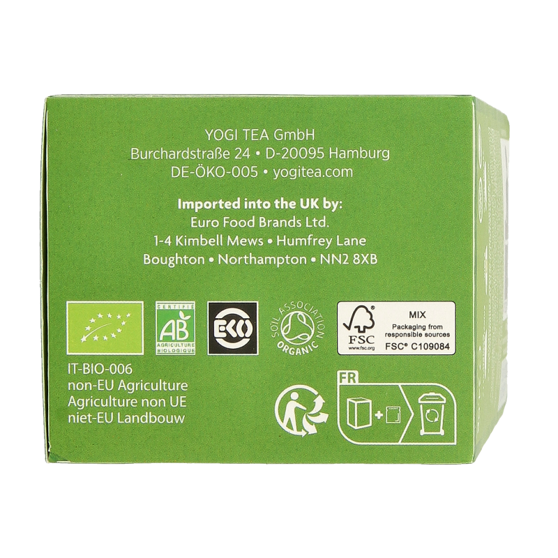 Yogi Tea For the sence natural energy bio 17 Zakjes