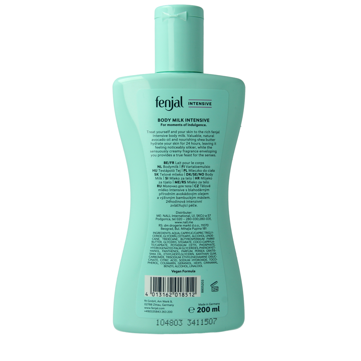 Fenjal Body milk intensive 200.00 Milliliter