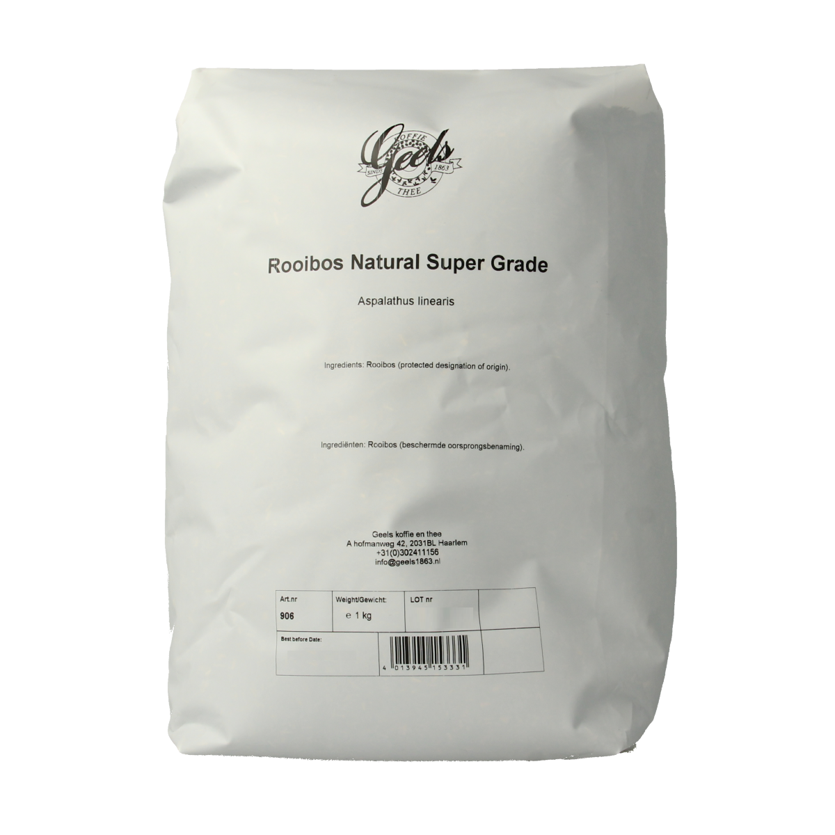 Geels Rooibos naturel super grade 1 Kilogram