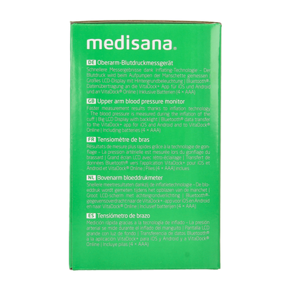 Medisana Bloeddrukmeter BU 570 connect bovenarm wit 1 Stuks