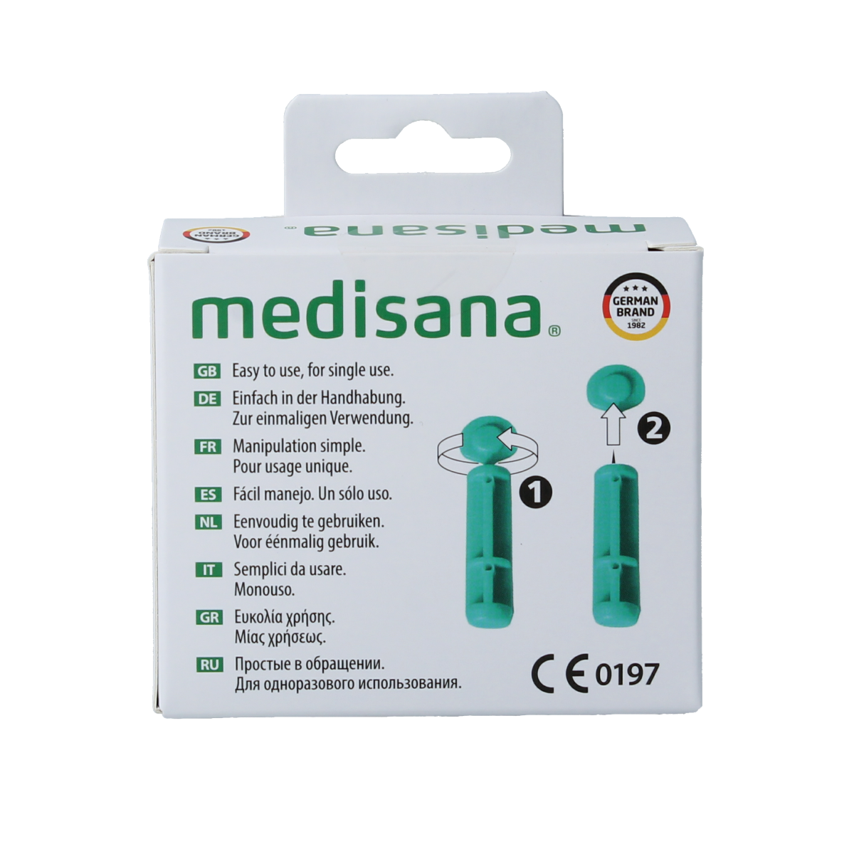 Medisana Meditouch lancetten 100.00 Stuks