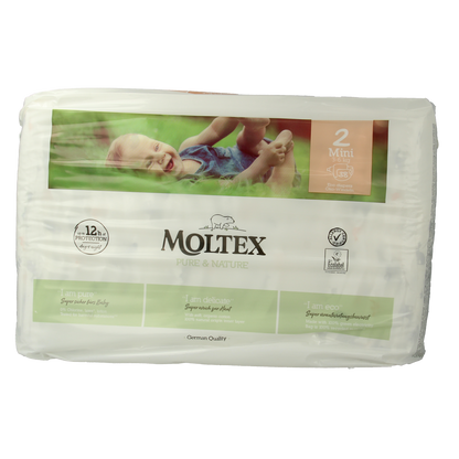 Moltex Pure & nature babyluiers mini 38.00 Stuks