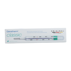 Geratherm Thermometer classic glas 1.00 Stuks