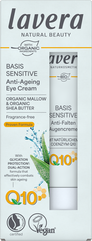 Lavera Basis Sensitive Q10 eye cream 15.00 Milliliter
