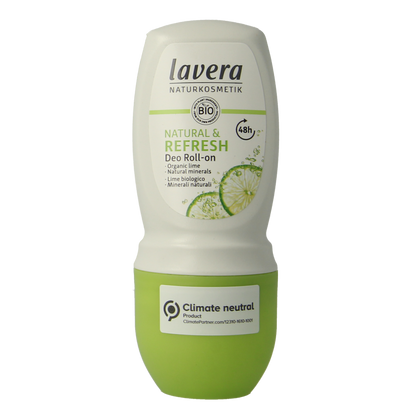 Lavera Deodorant roll-on natural & refresh bio 50.00 Milliliter
