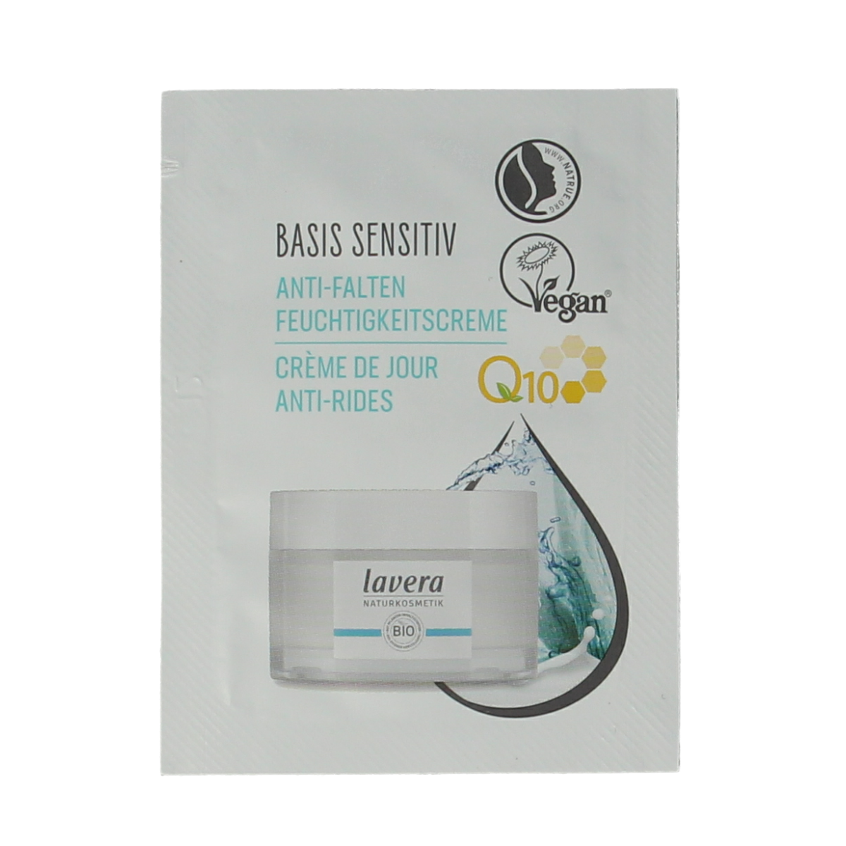 Lavera Sample basis sensitive Q10 dagcreme bio 100.00 Stuks