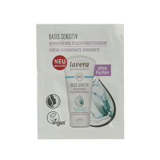 Lavera Sample basis sensitive moisturizing cream bio 100.00 Stuks