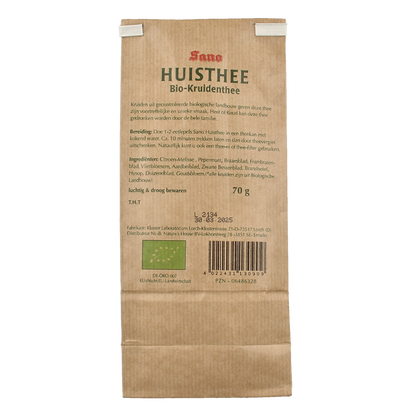 Sano Huisthee bio 70.00 Gram