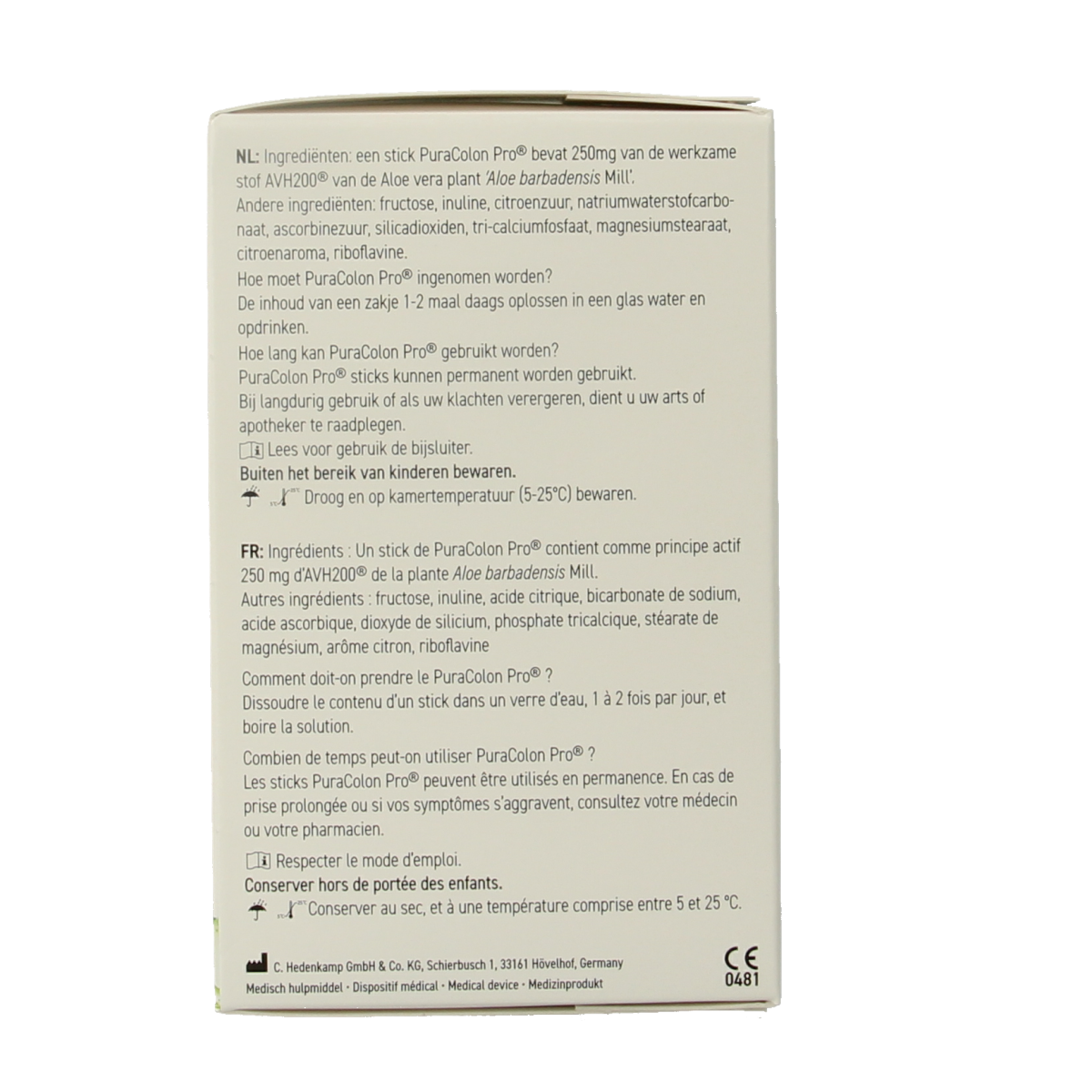 Purasana Puracolon pro prikkelbare darm syndroom sachets 90.00 Gram