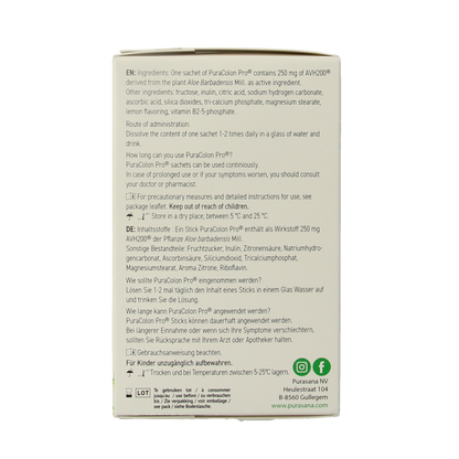 Purasana Puracolon pro prikkelbare darm syndroom sachets 90.00 Gram
