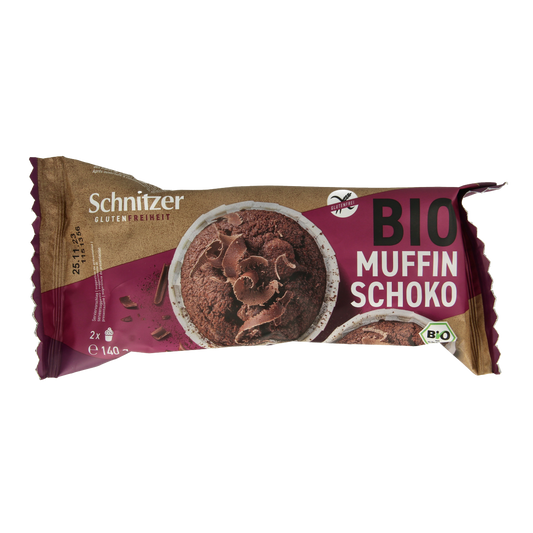 Schnitzer Muffin chocolate glutenvrij bio 140.00 Gram