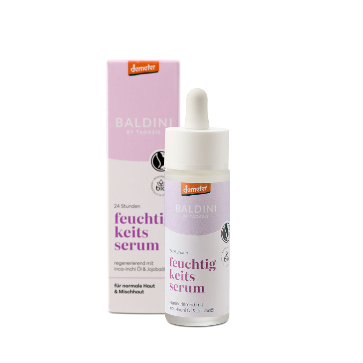 Baldini Serum lavendel hydraterend met pipet bio demeter 30.00 Milliliter