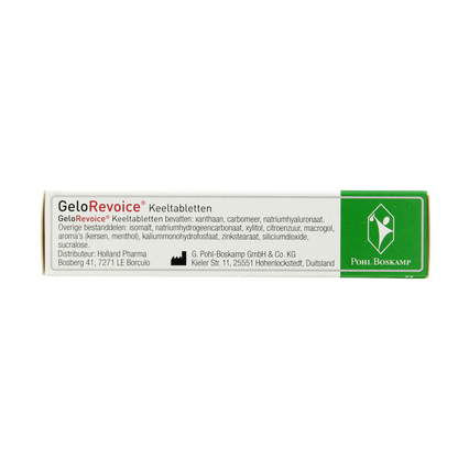 Gelorevoice Keeltabletten kersen - menthol 20.00 Zuigtabletten