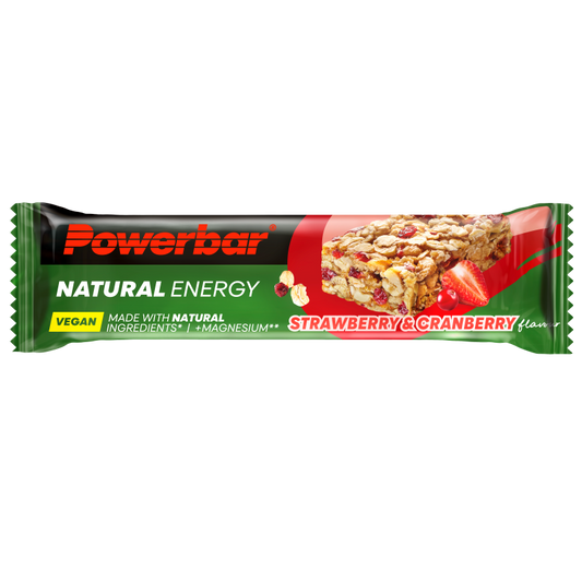 Powerbar Natural energy bar strawberry cranberry 40.00 Gram