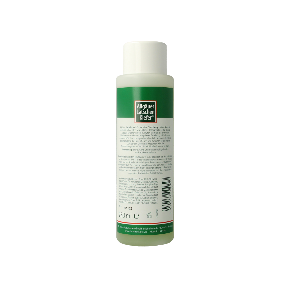Allgauer Latshen Kiefer Arnika massage allgasan 250.00 Milliliter