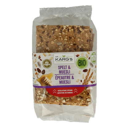 Dr. Karg's Spelt met muesli bio 200 Gram